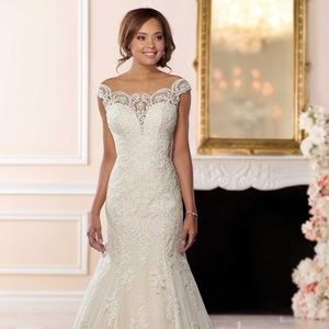 Stella York fit and flare Style number (6569DM)